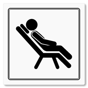 Odpočívárna, 148x148mm, bílá, Utah